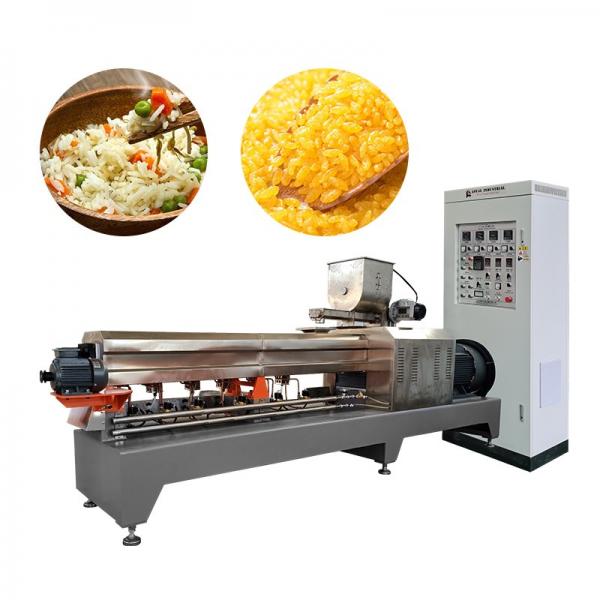 Fortified Rice Kernel Production Line Artificial Rice Extruder Making Machine